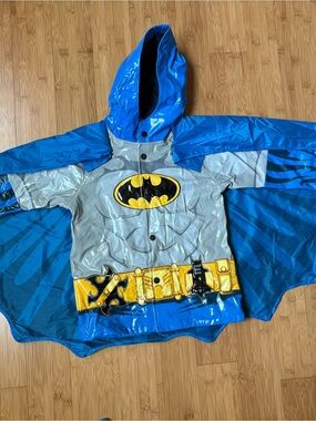 Western Chief Batman Raincoat with Cape - 3T